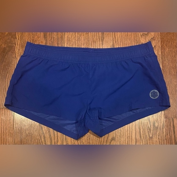 Roxy Pants - Roxy Shorts Womens Size L Blue Back Pocket Logo